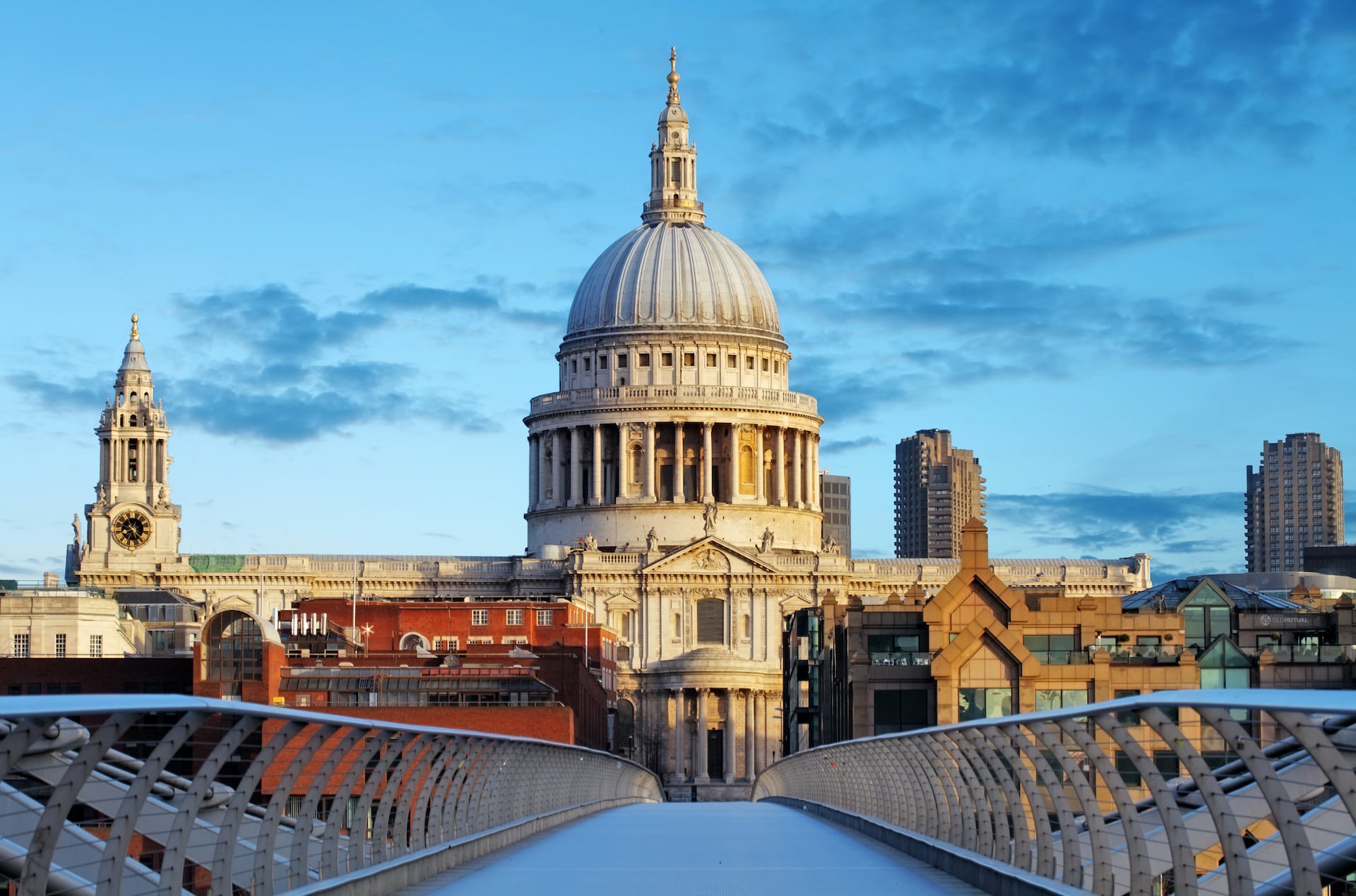 Ausblick auf die St. Paul’s Cathedral in London