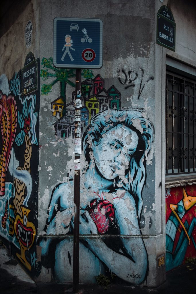 Street Art zählt auch zu den Sehenswürdigkeiten in Paris