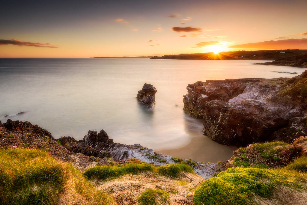 Irland Reisen Sonnenuntergang Stockfotografie - Gebührenfrei