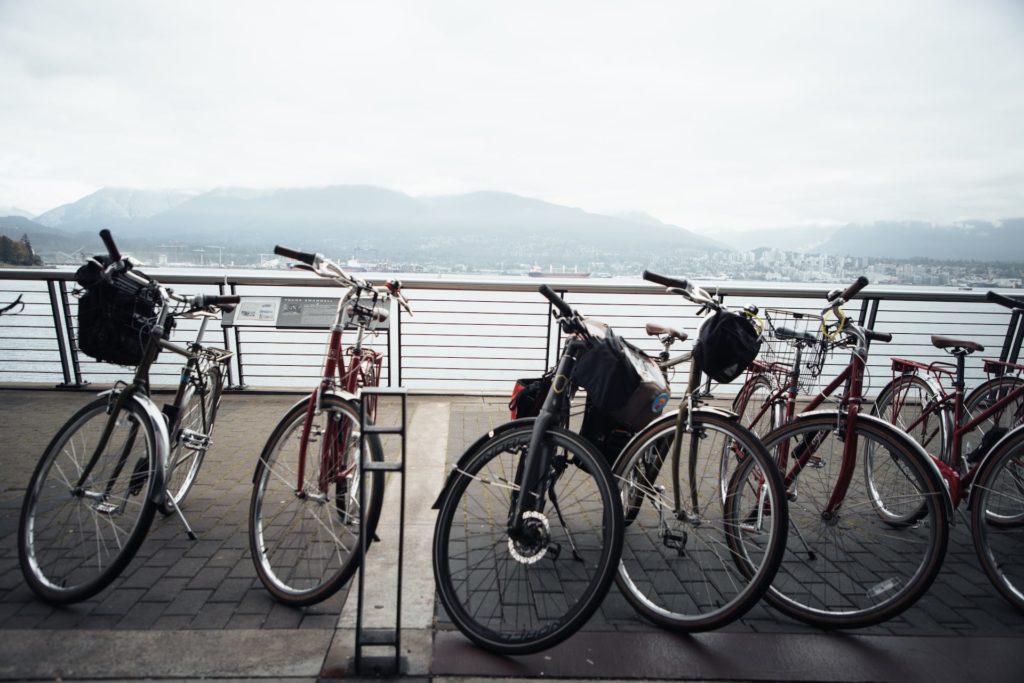 Fahrräder fürs Sightseeing in Vancouver