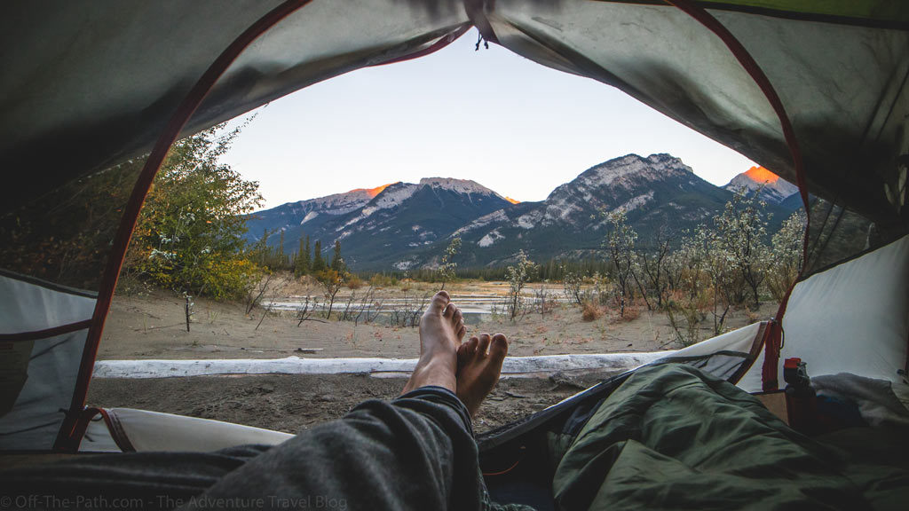 in 4 Größen Schild Zelten verboten Zelt Camping
