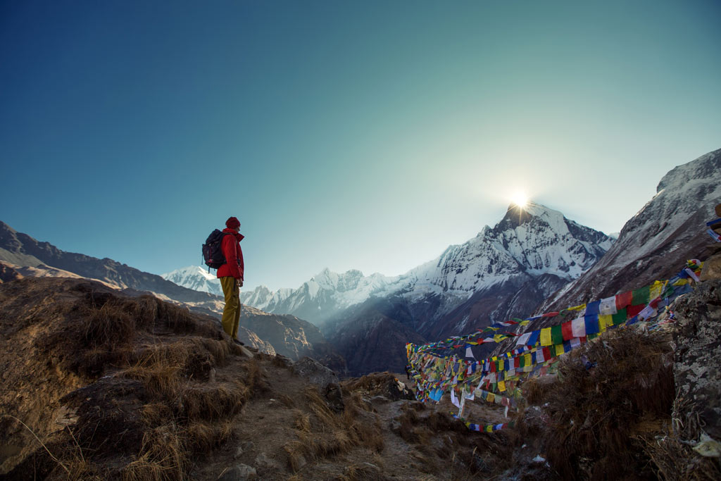Auf Weltreise Annapurna - Mount Everest