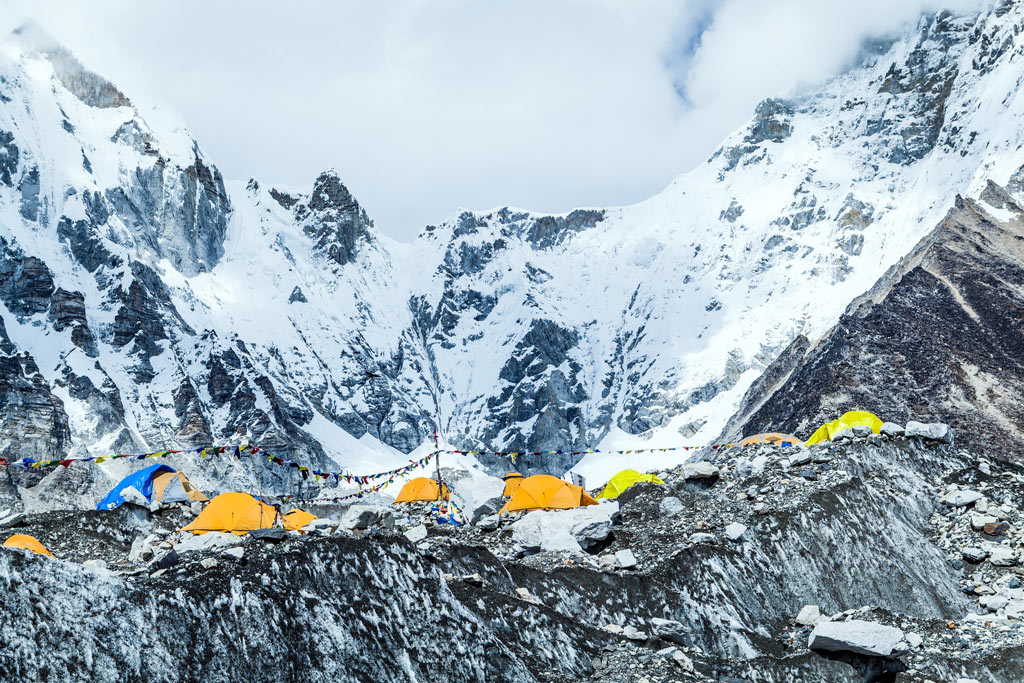Mount Everest - Everest Basislager
