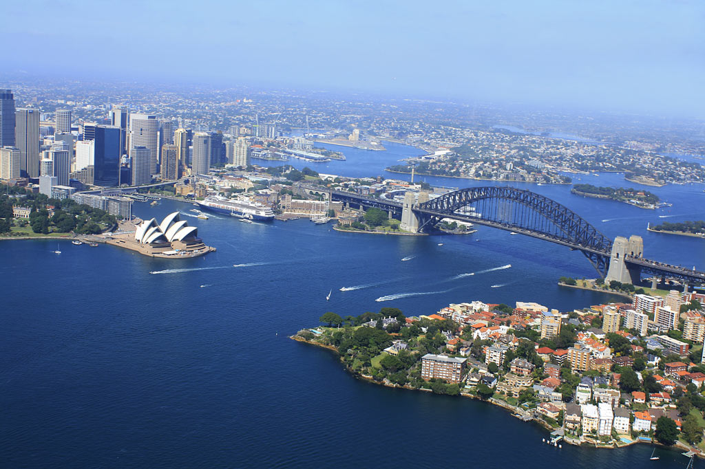 Port Jackson Bay - Opernhaus in Sydney