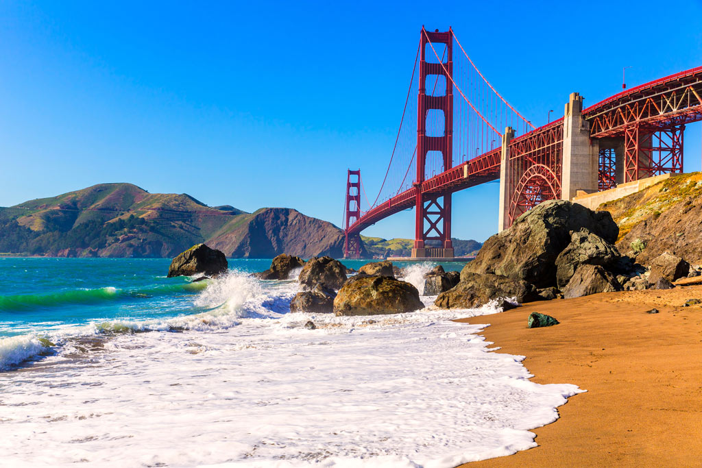 Golden Gate Bridge - Marshall's Beach