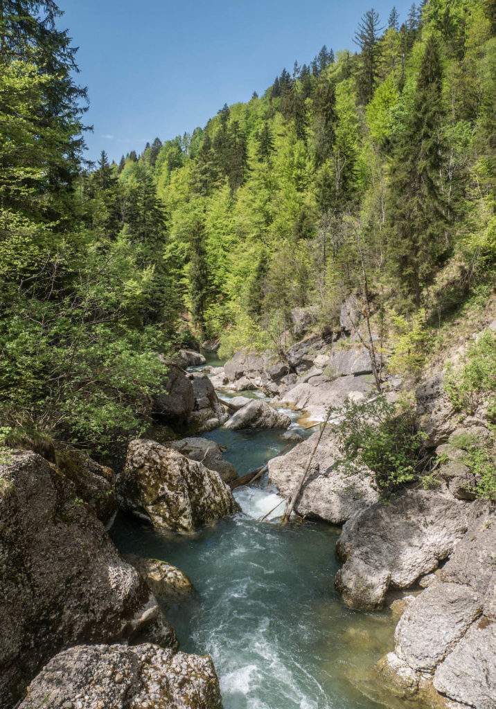 Wanderung Buchenegger Wasserfälle