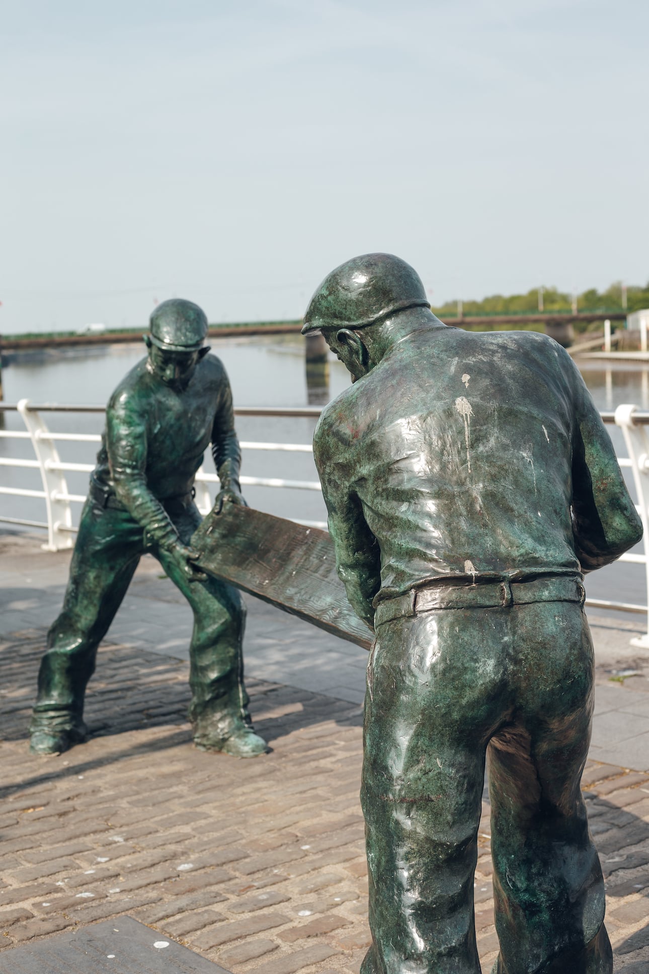 Rundreisen Irland Limerick Dockers Monument