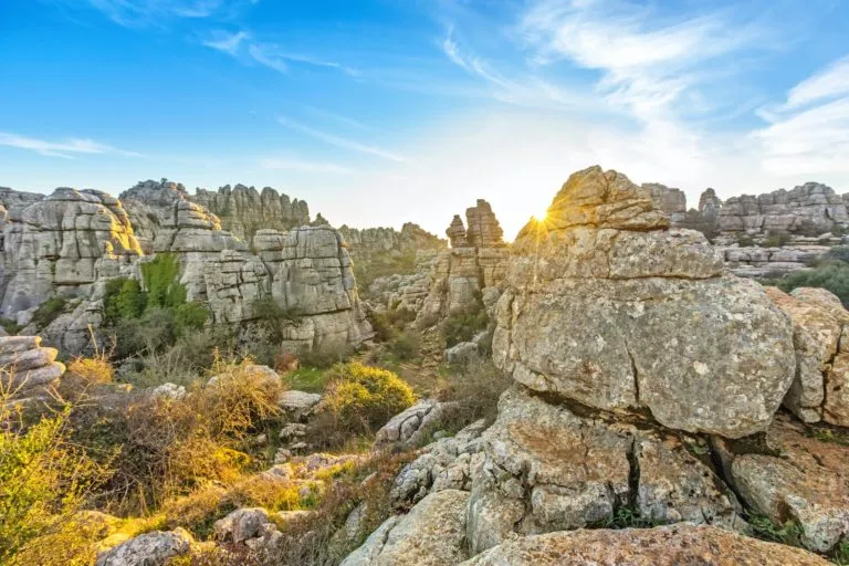 Der Nationalpark El Torcal in Spanien