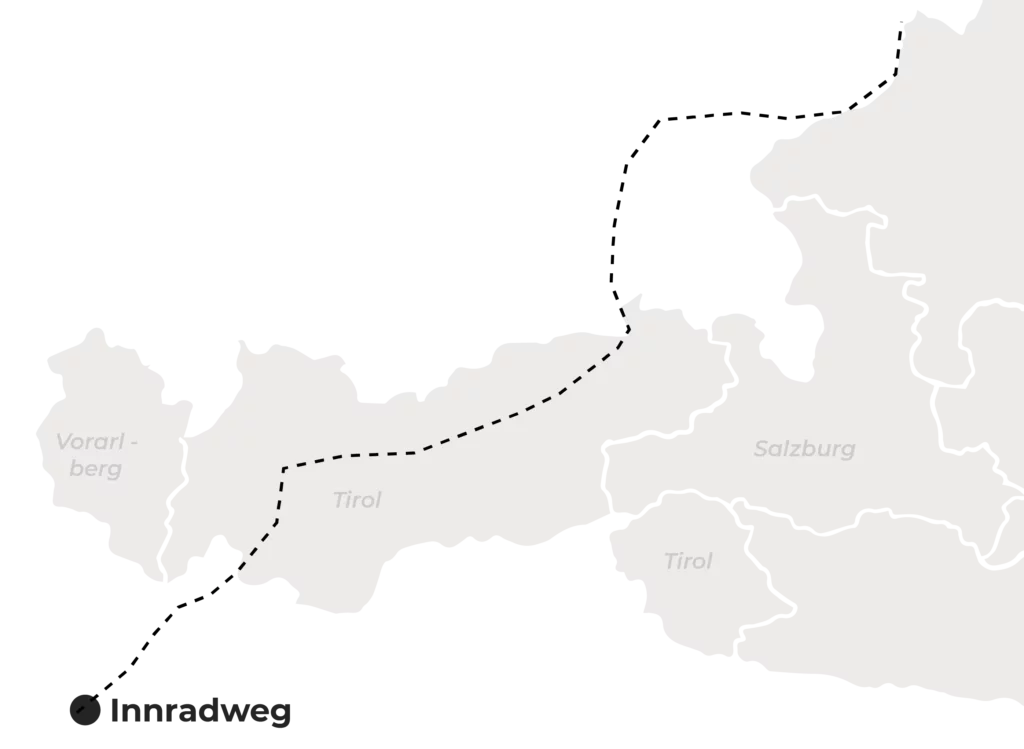 Karte Innradweg