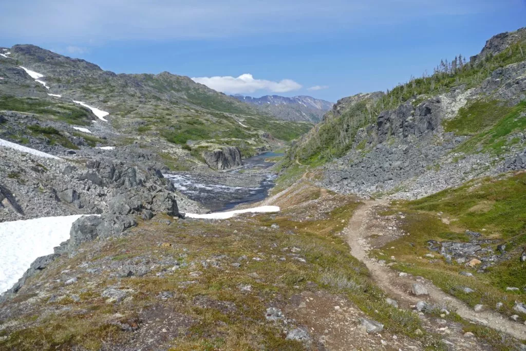 Chilkoot Trail Wanderweg Alaska