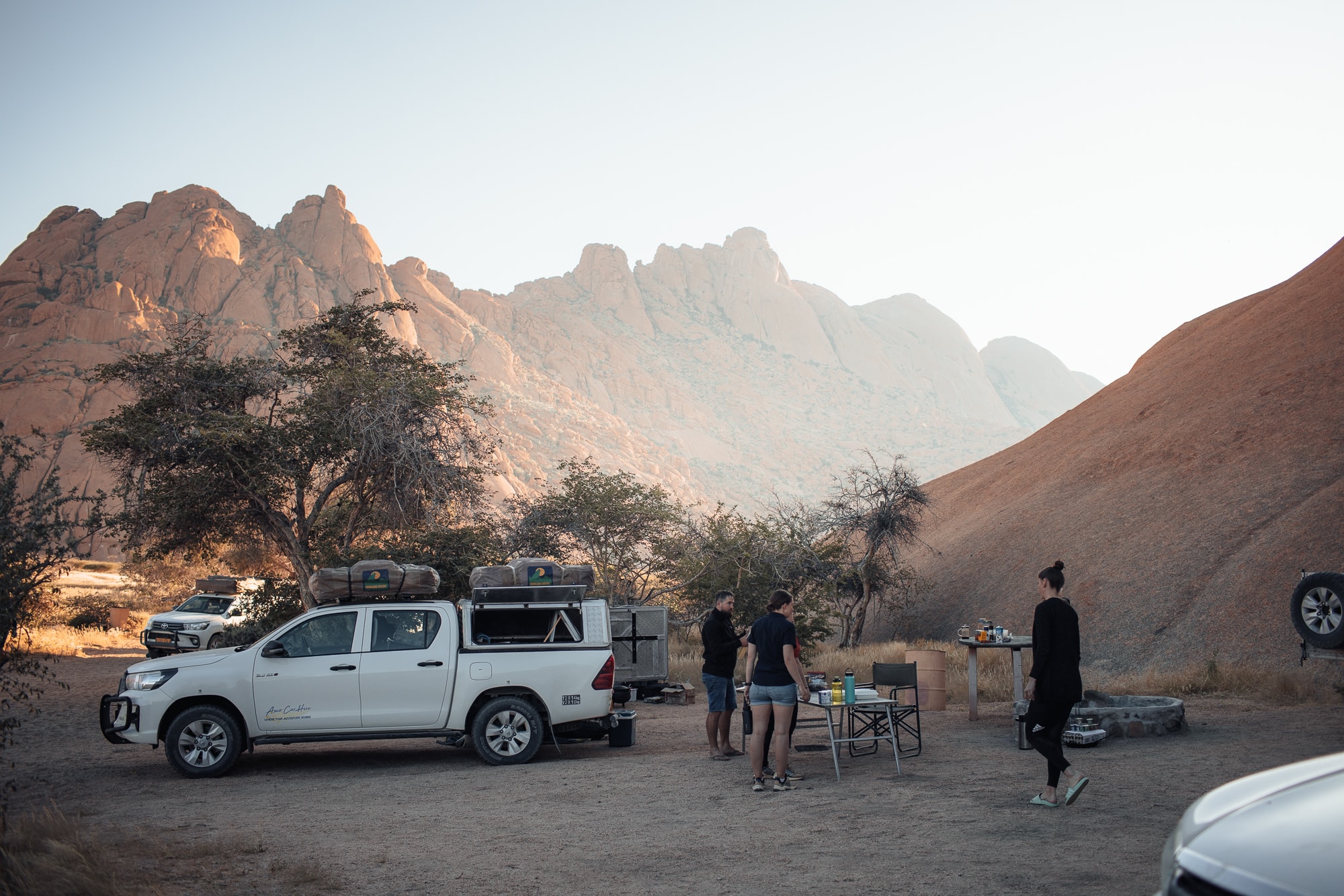 Spitzkoppe Camping Namibia