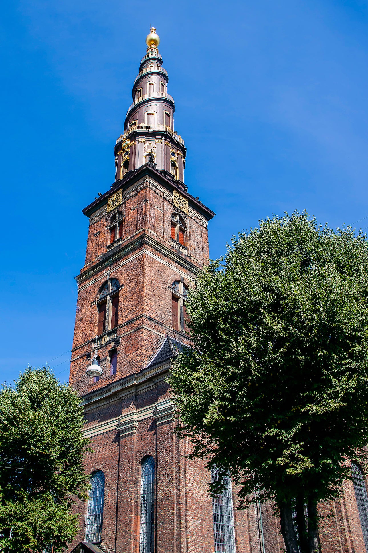 Die Vor Frelsers Kirke bietet eine tolle Aussicht auf die Stadt Kopenhagen