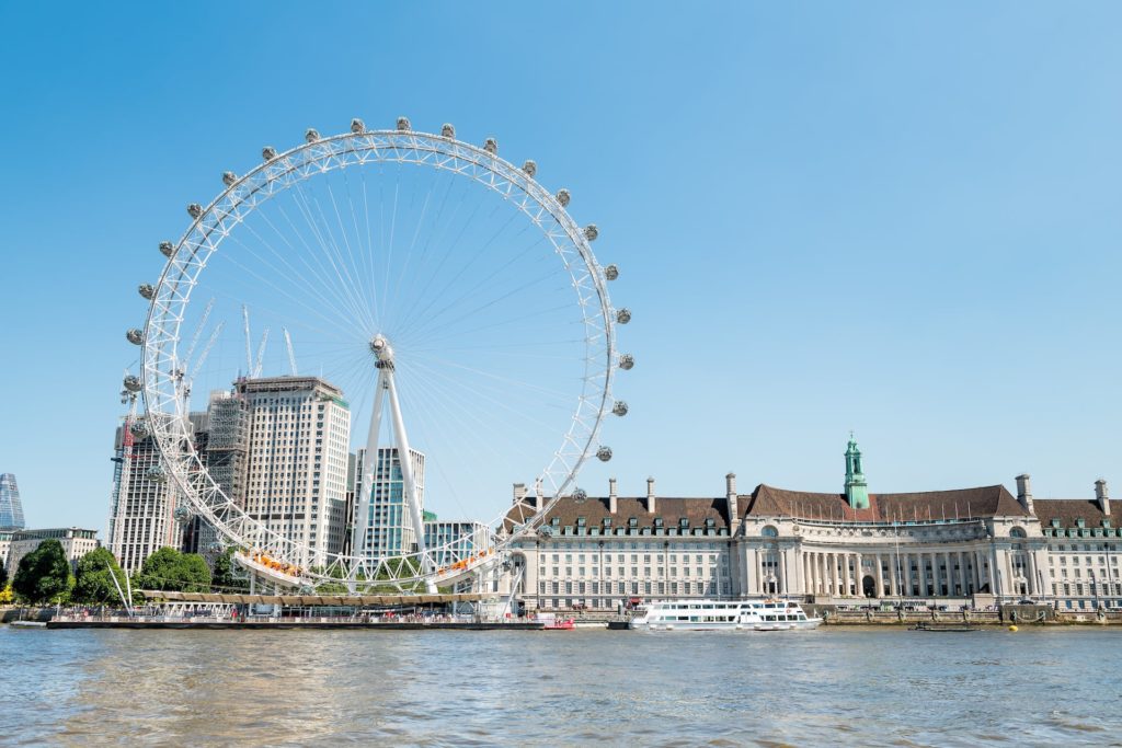 Das London Eye bietet tolle Aussichten auf die Hauptstadt Englands