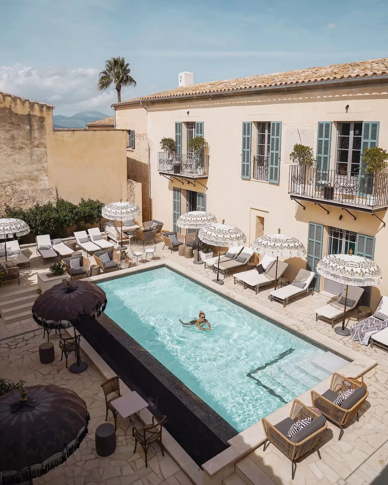 Pool im Hotel Ten Mallorca Sineu