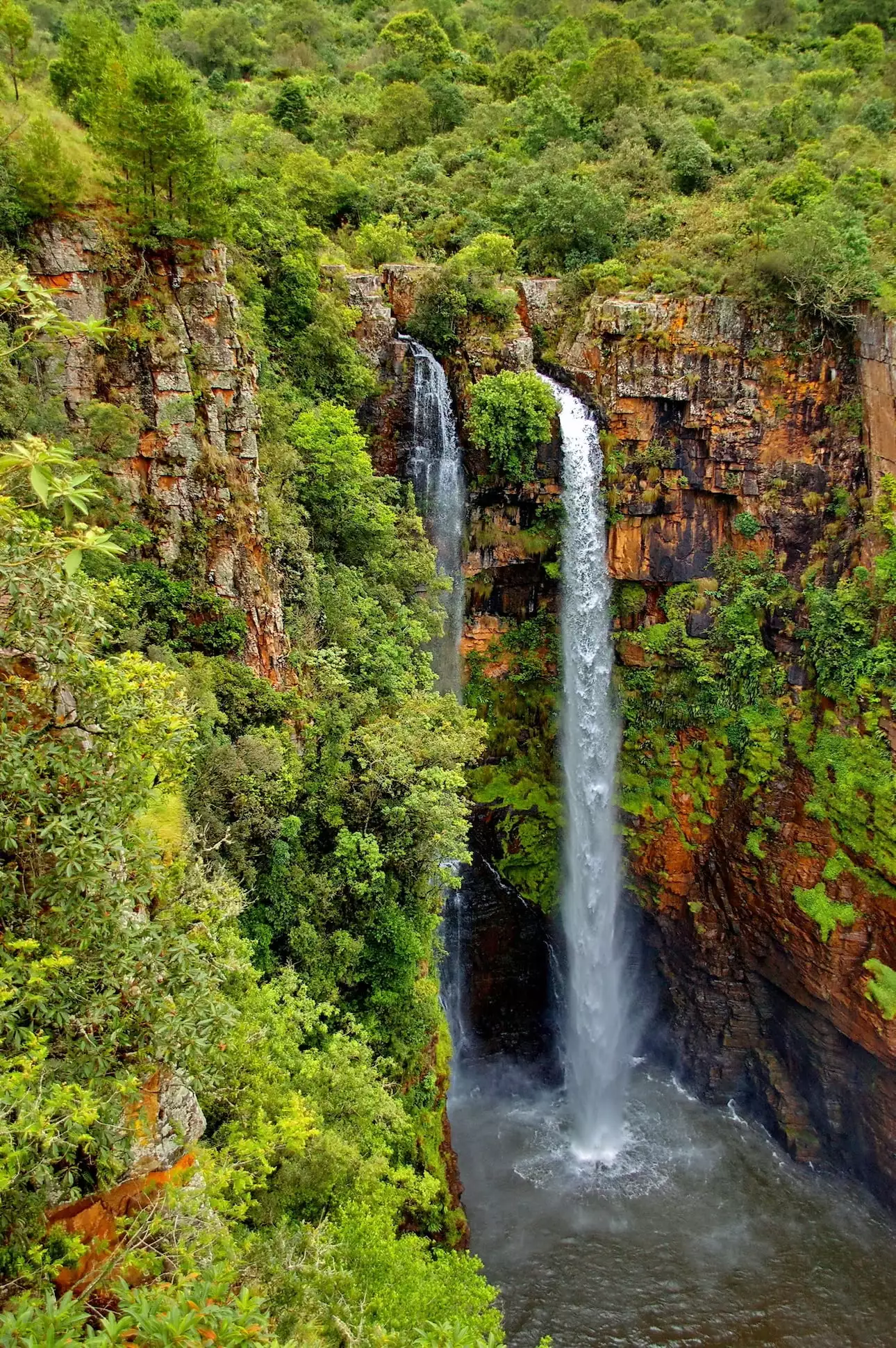 Mac Mac Waterfall am Blyde River Canyon in Südafrika