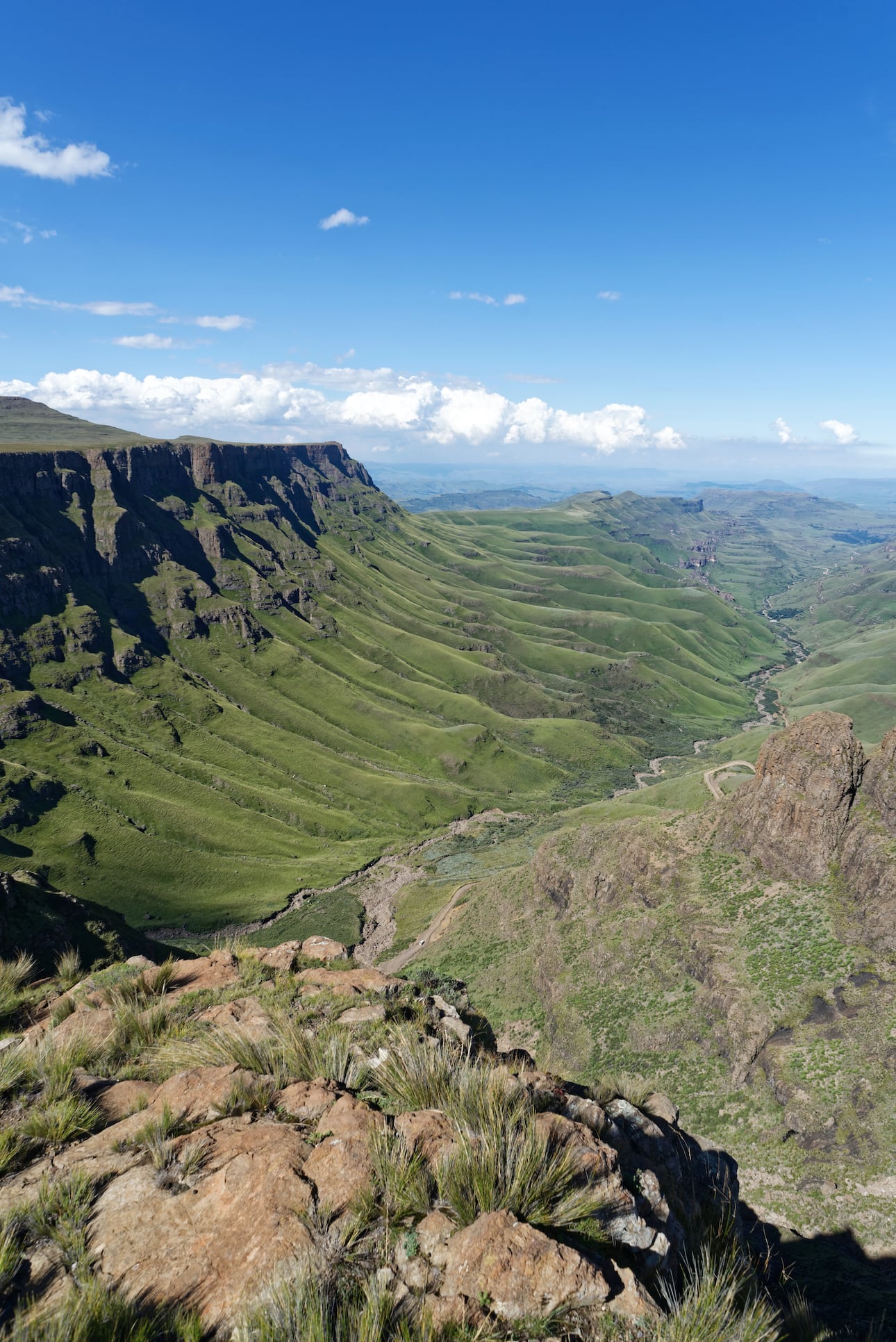 Sani Pass Drakensberge Südafrika Lesotho
