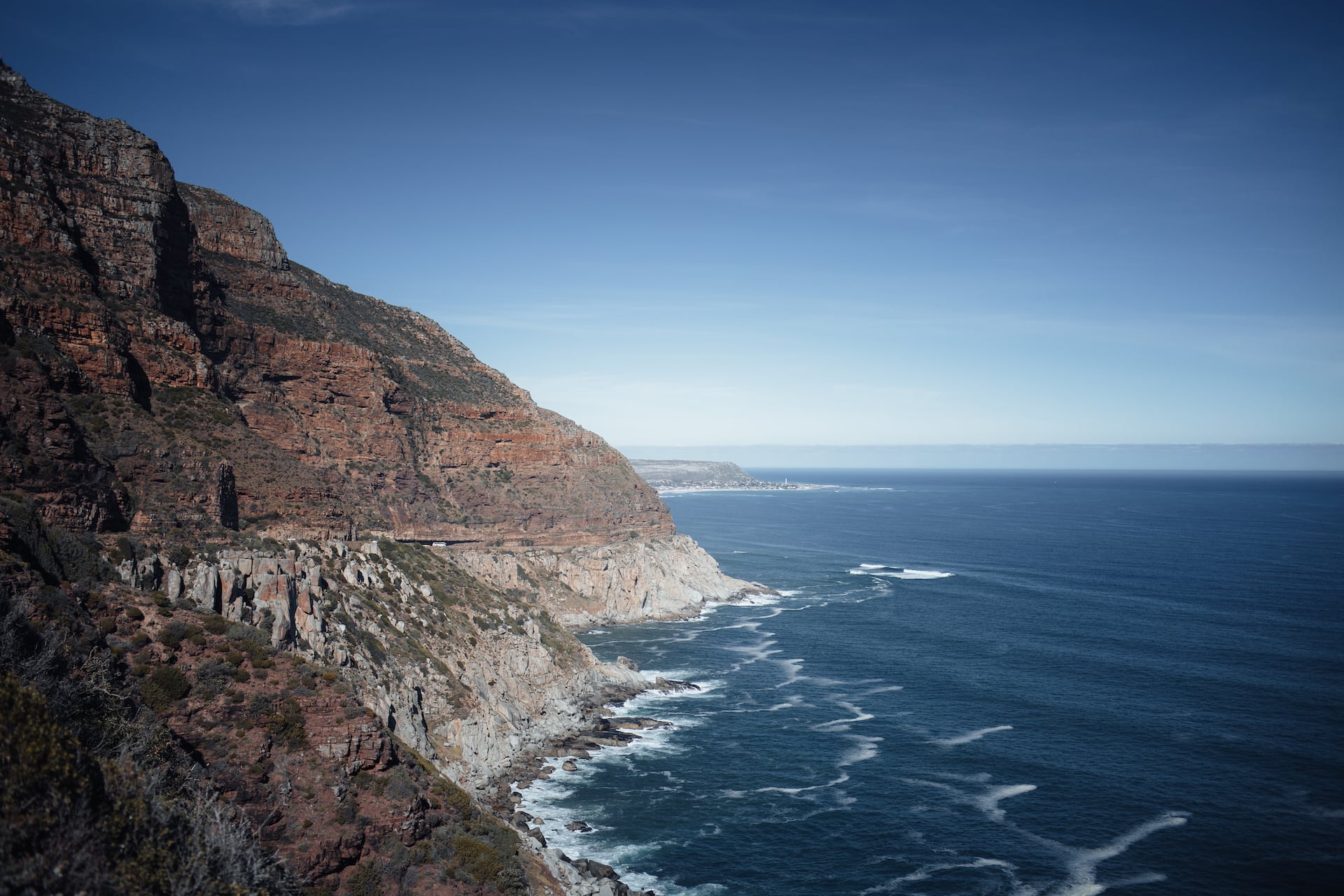 Der Chapman's Peak Drive in Kapstadt Südafrika