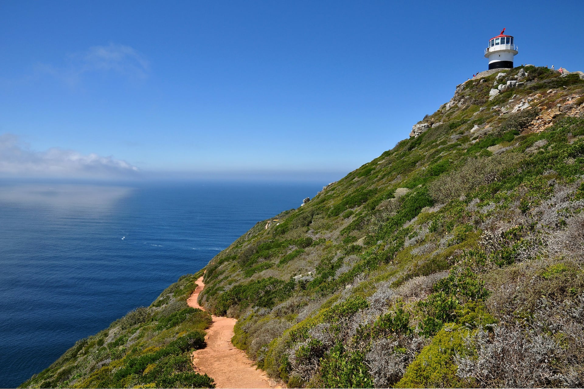 Wanderweg am Kap der Guten Hoffnung in Südafrika