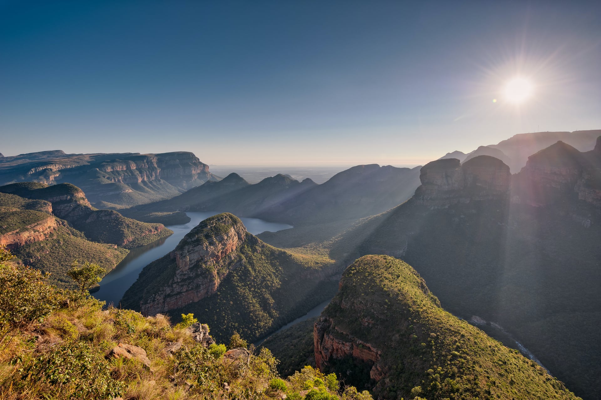 Blyde River Canyon entlang der Panorama Route Südafrika