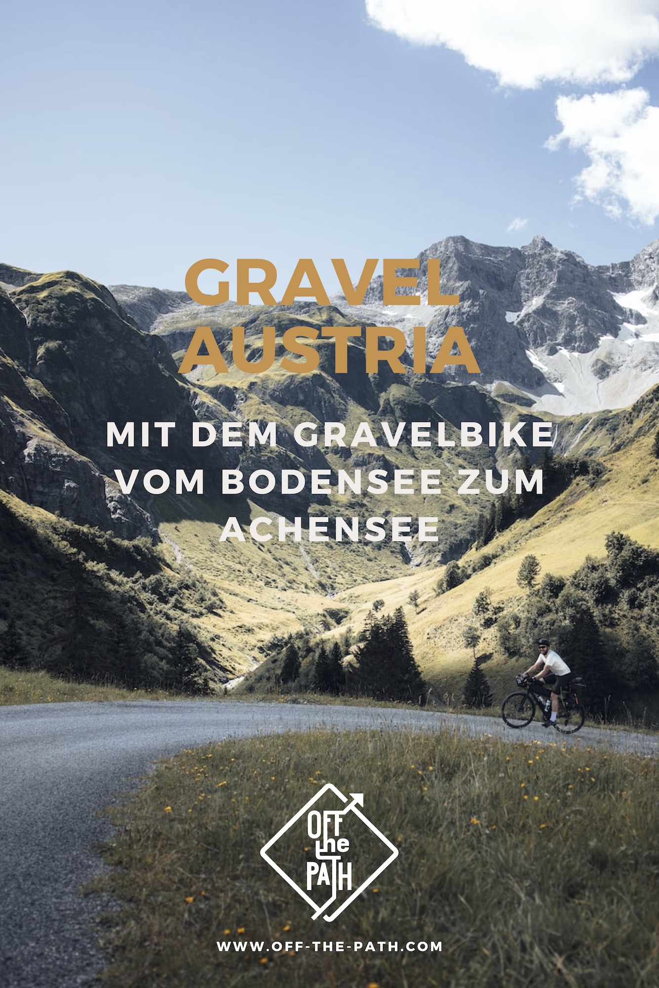 Pinterest Gravelbike-Tour Vorarlberg Tirol