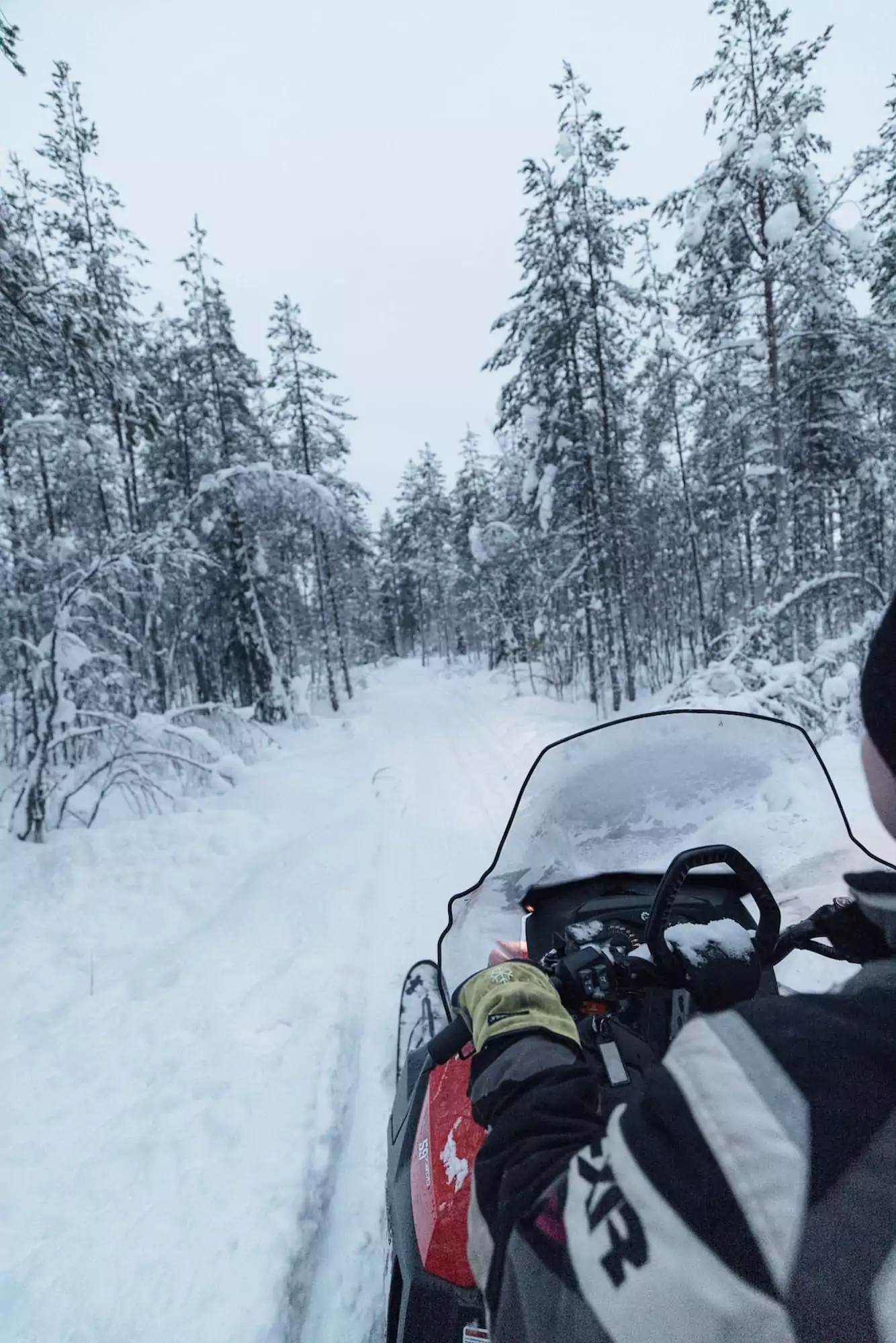 Schneemobil-Tour in Rovaniemi Finnland