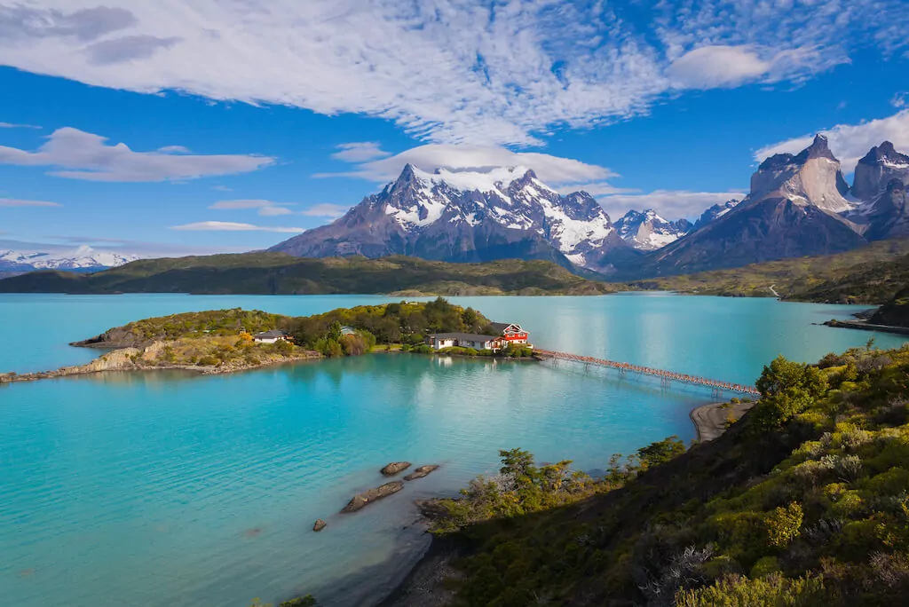 Der Nationalpark Torres del Paine in Chile ist ein beliebtes Urlaubsziel im Winter.
