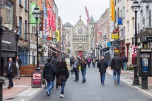 Günstige Wochenendtrips: Innenstadt von Dublin