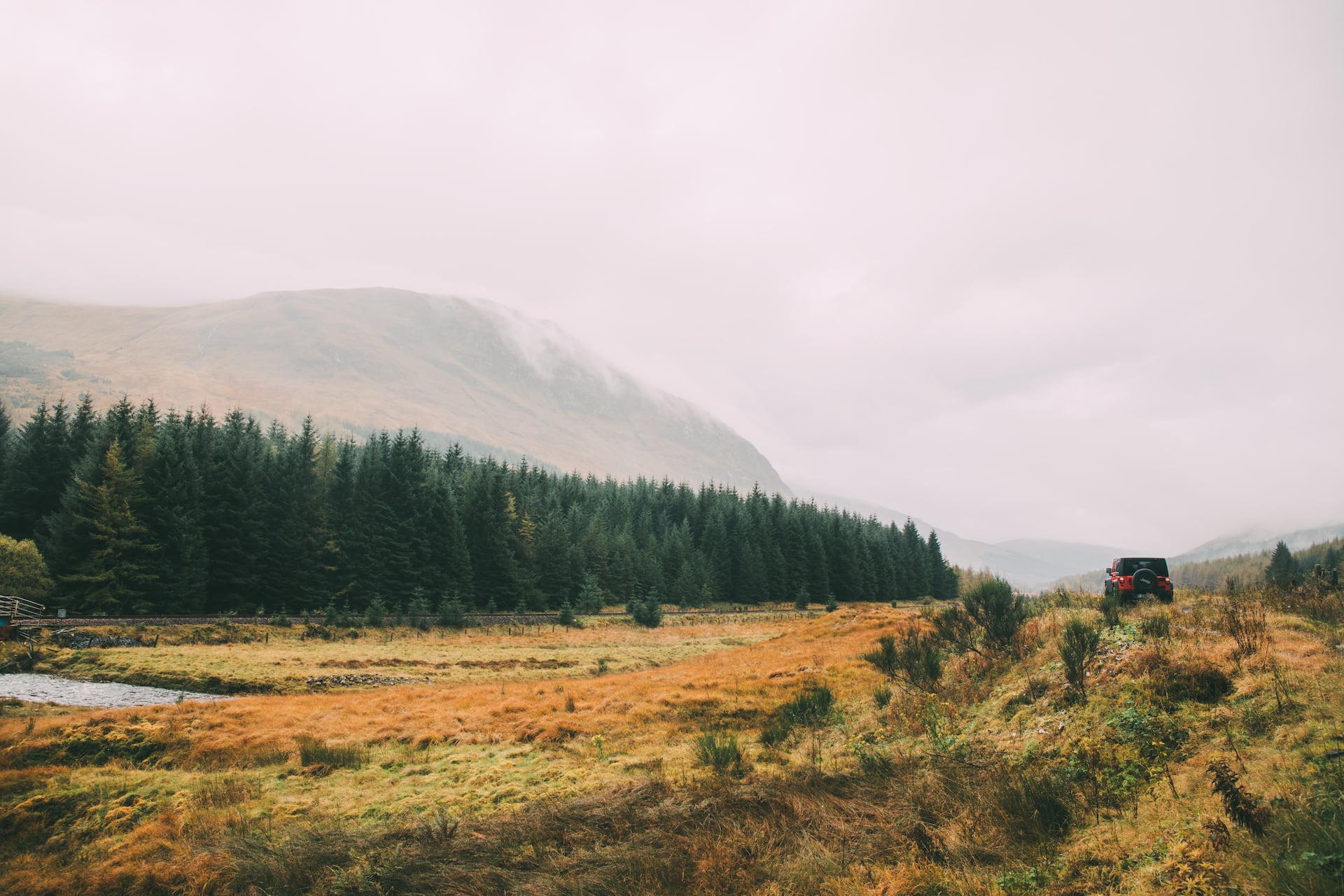 Günstig Urlaub: Landschaft in Schottland