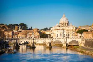 Geheimtipps Rom: Blick auf den Petersdom