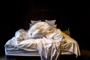 Hotel Beschwerde: ungemachtes Bett