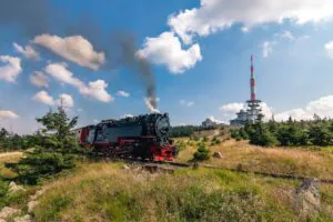 Brockenbahn auf dem Brocken